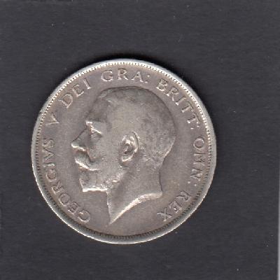 Beschrijving: 1/2 Crown  GEORGIUS V  